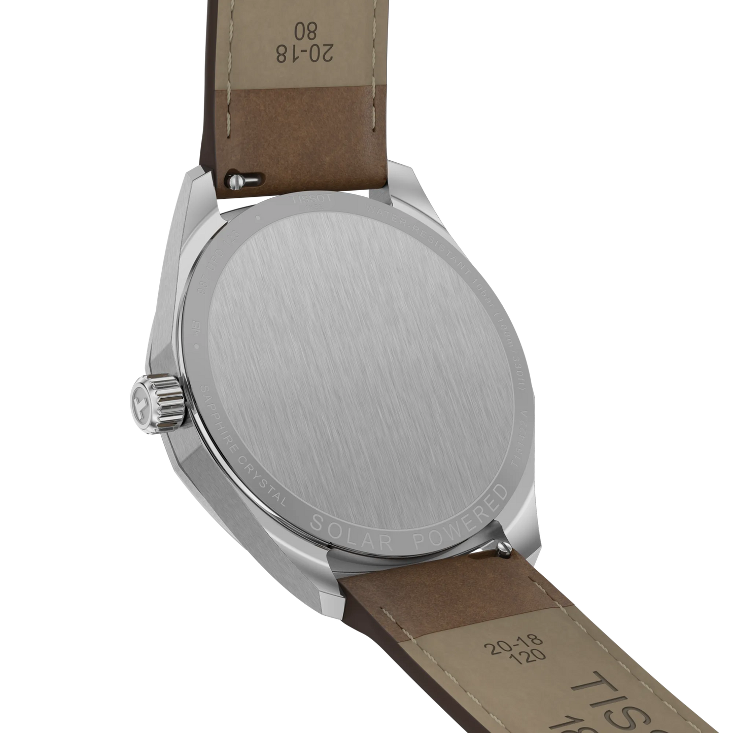 Tissot PRC 100 Solar-Powered Quartz 39 MM Silver Dial Watch T151.422.16.031.00