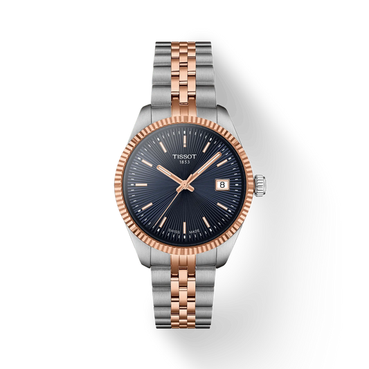 Tissot Ballade Quartz Movement 34 MM Blue Dial Watch T156.210.22.041.00