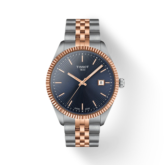 Tissot Ballade Quartz Movement 40 MM Stainless steel Navy Blue Dial Watch T156.410.22.041.00