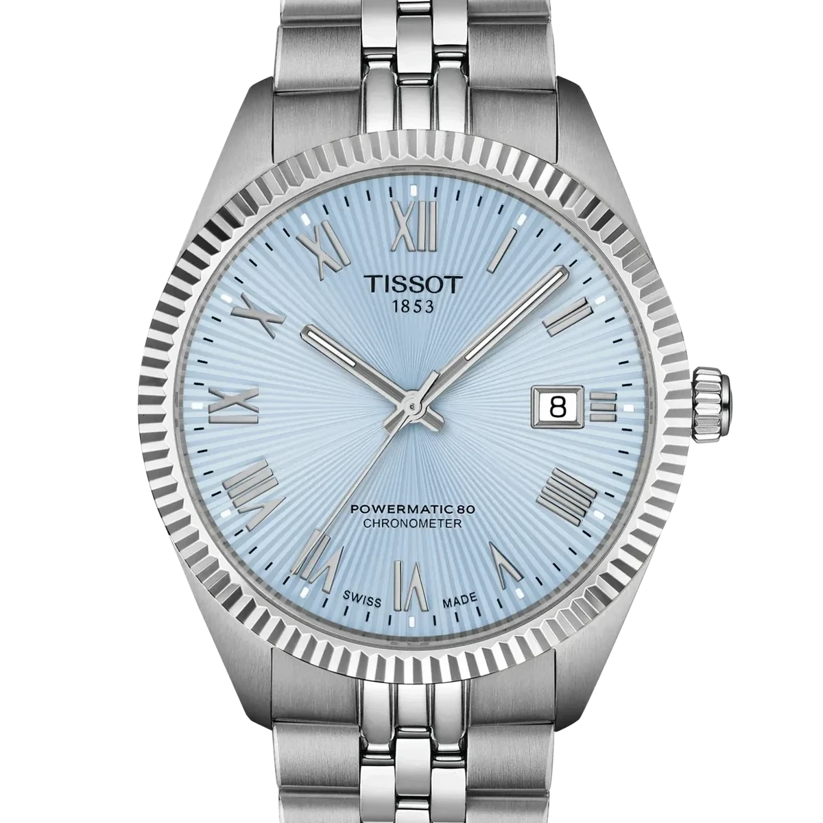Tissot Ballade COSC Automatic 39 MM Ice Blue Dial Watch T156.408.11.353.00