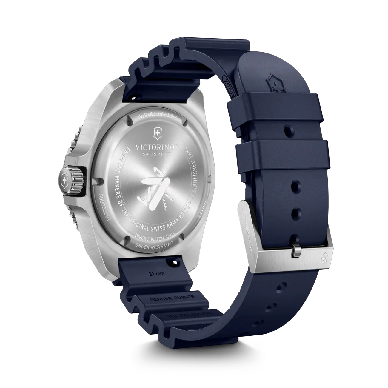 Victorinox Dive PRO Quartz 43 MM Blue Bracelet Blue Matt Dial Watch 241991