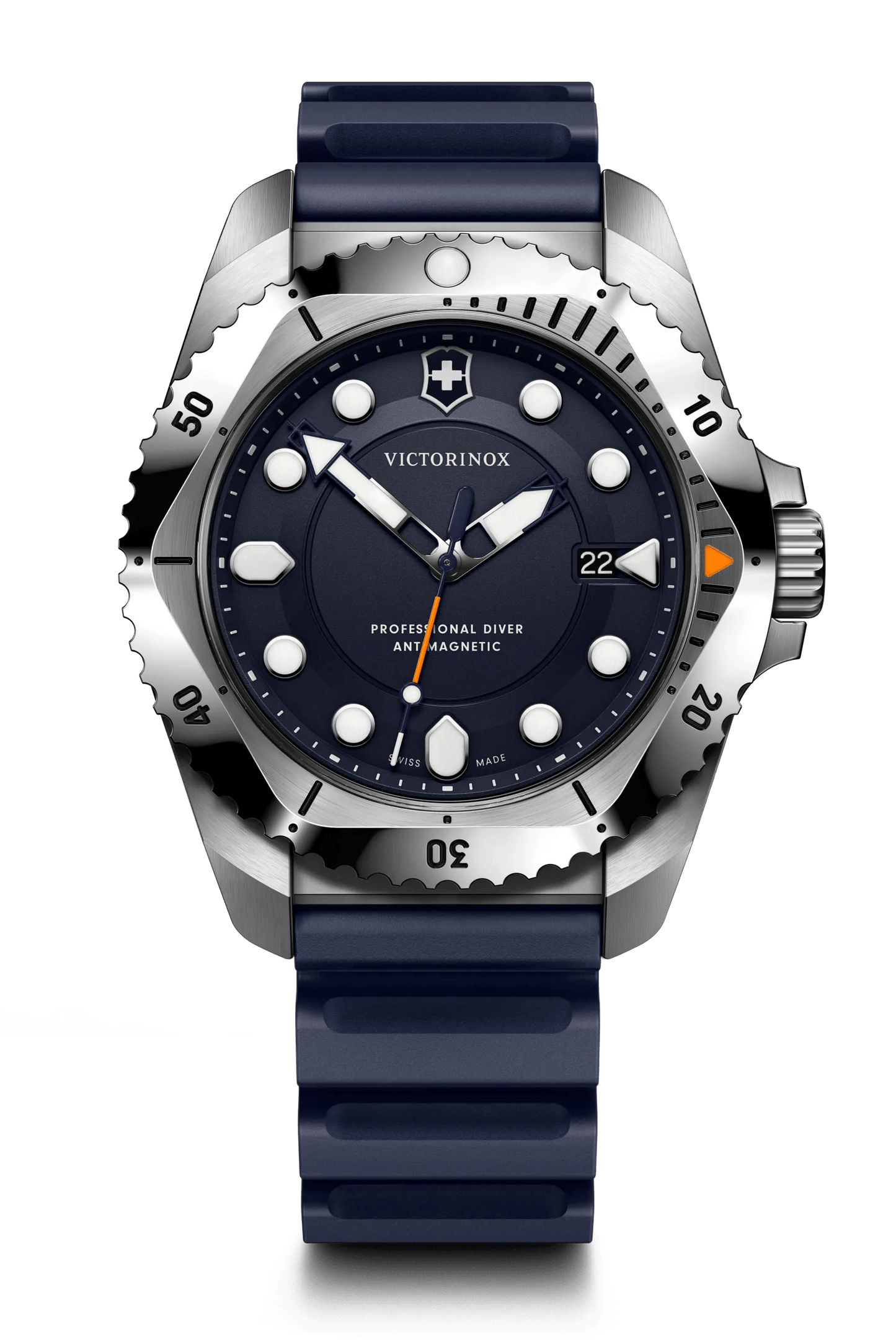 Victorinox Dive PRO Quartz 43 MM Blue Bracelet Blue Matt Dial Watch 241991
