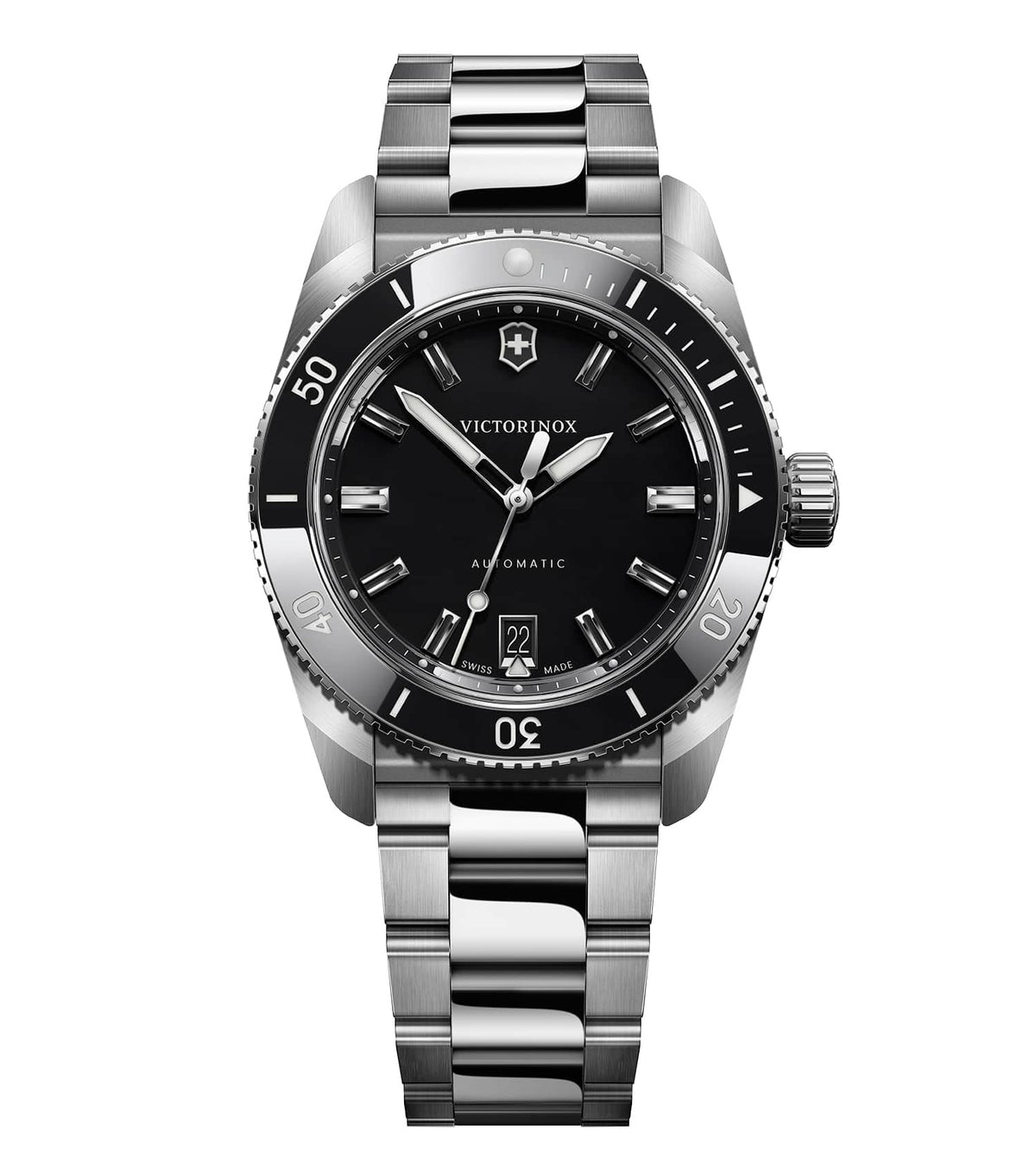 Victorinox Maverick Automatic 39mm Black Dial Watch 242105