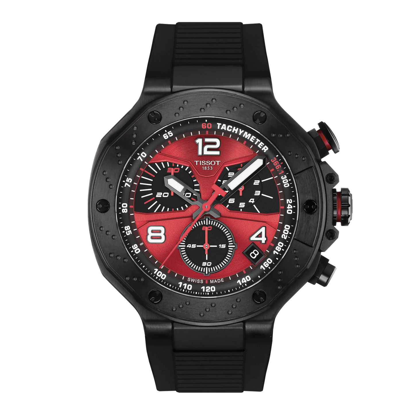 TISSOT T-RACE MOTOGP 2026 45MM LE Quartz Red Dial Watch T141.417.37.422.00