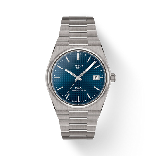*PRE-ORDER* Tissot PRX Titanium Steel automatic 38 MM Blue Dial Watch T137.807.44.041.00