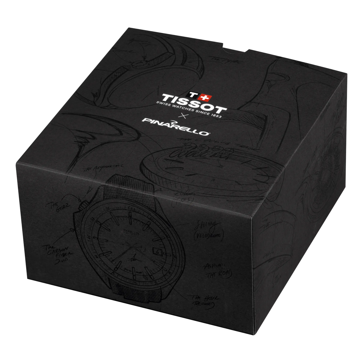 Tissot Pinarello Chronometer 43.14 MM Black Dial Watch T162.408.97.061.00