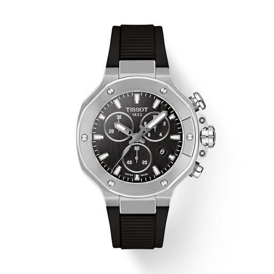 *PRE-ORDER* Tissot T-Race Powermatic 80 Quartz 38 MM Black Dial Watch T141.817.17.051.00