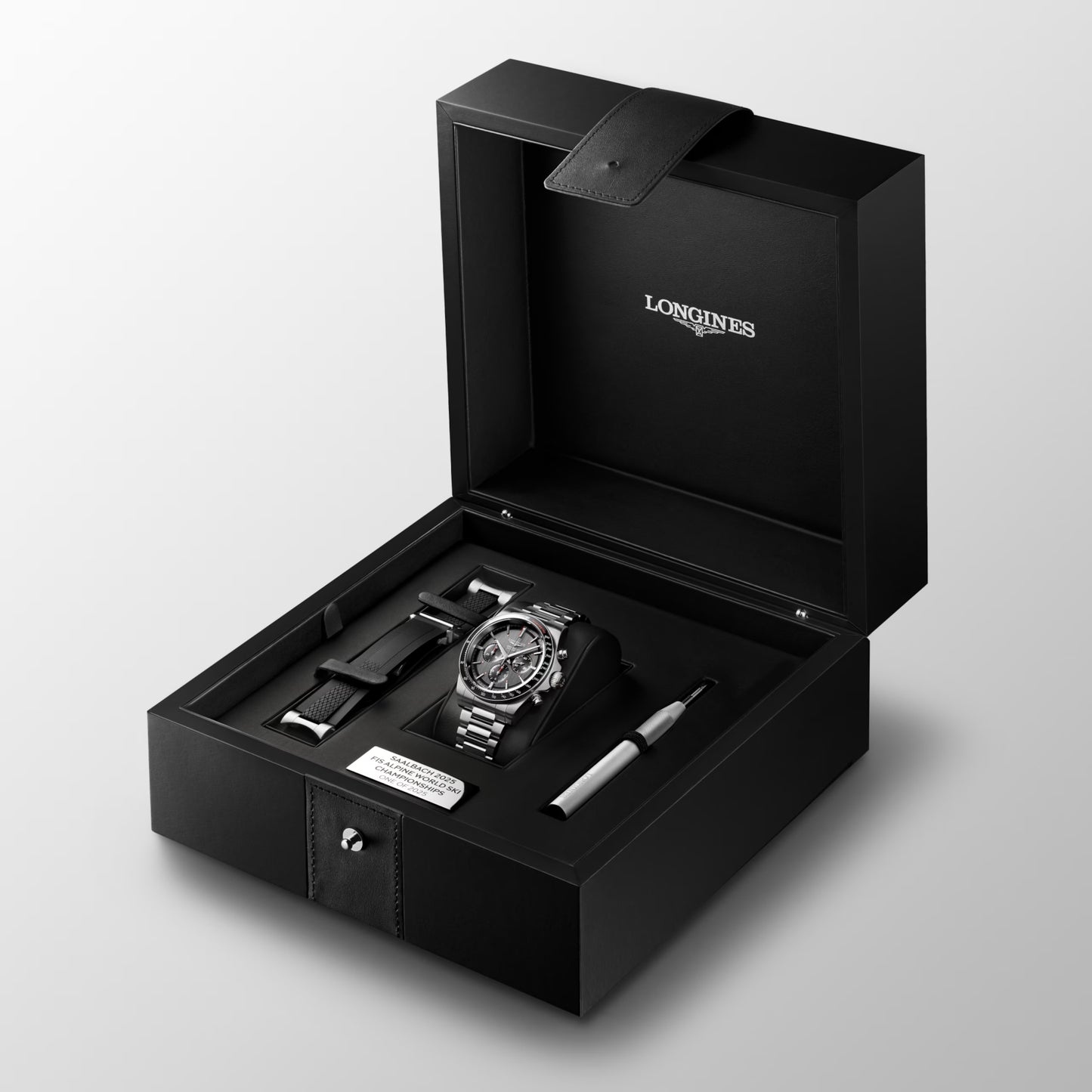 Longines Conquest Chrono SKI Edition 42 MM SS Grey Dial Automatic Watch L38364529