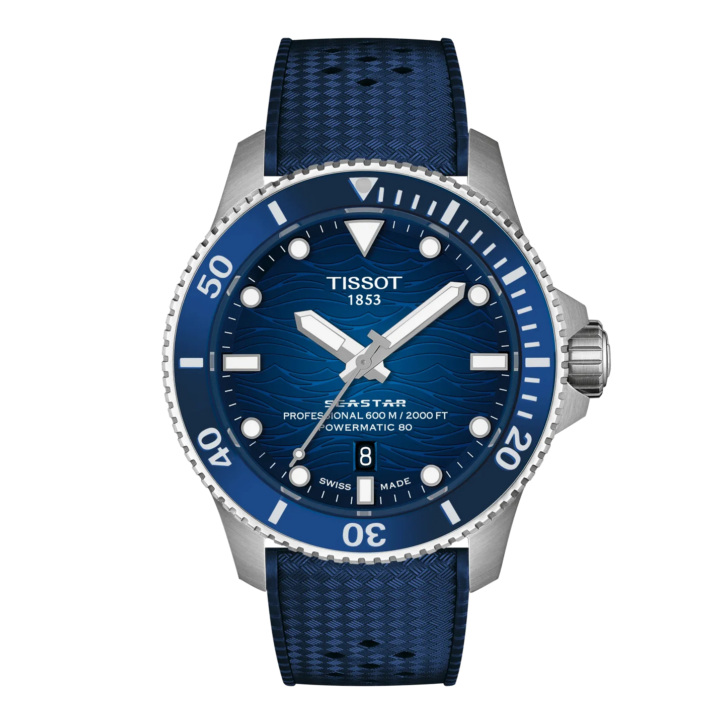 Tissot Seastar 2000 Blue Dial SS 44 MM Watch T120.907.17.041.00