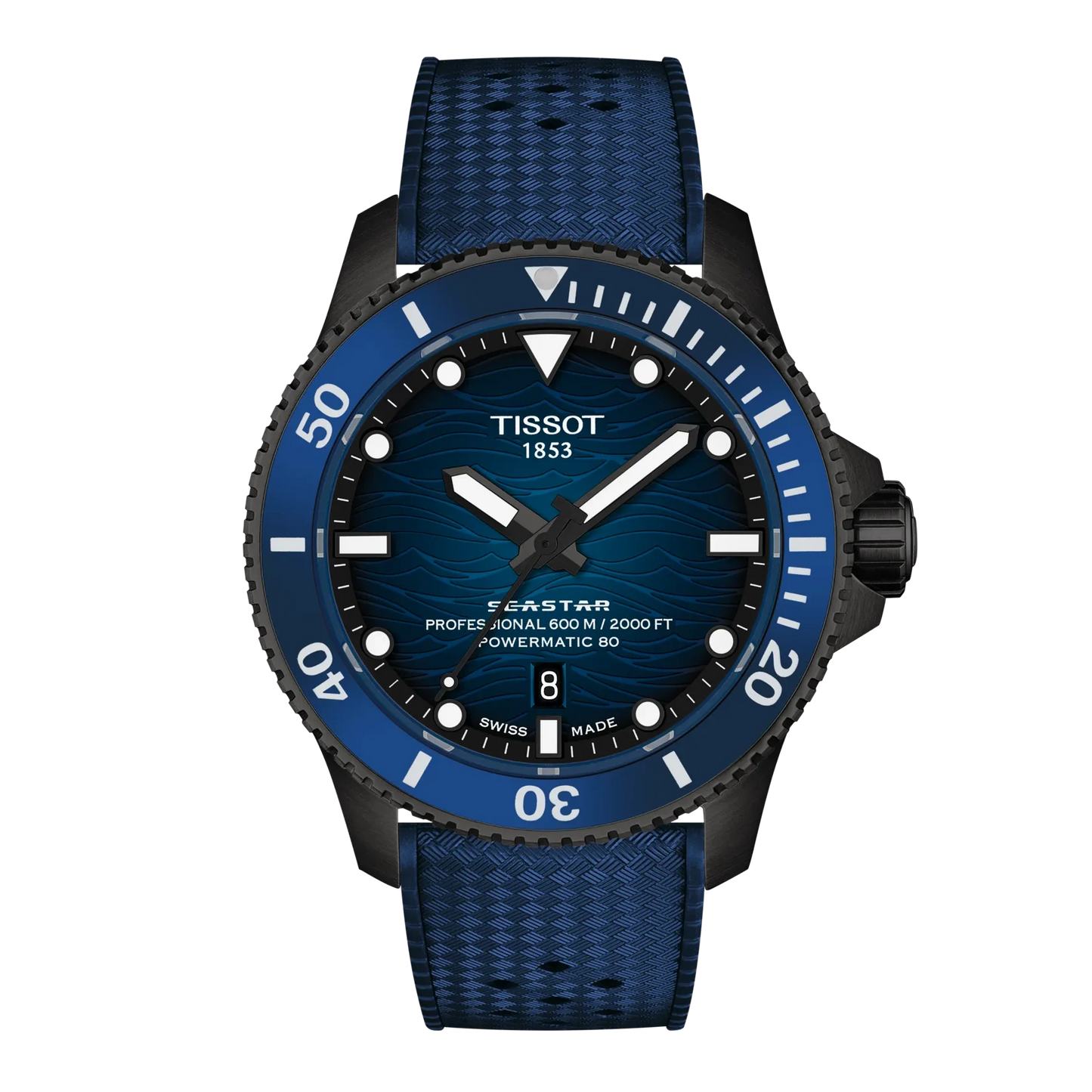 Tissot Seastar 2000 Dark Blue Dial SS 44 MM Watch T120.907.37.041.00