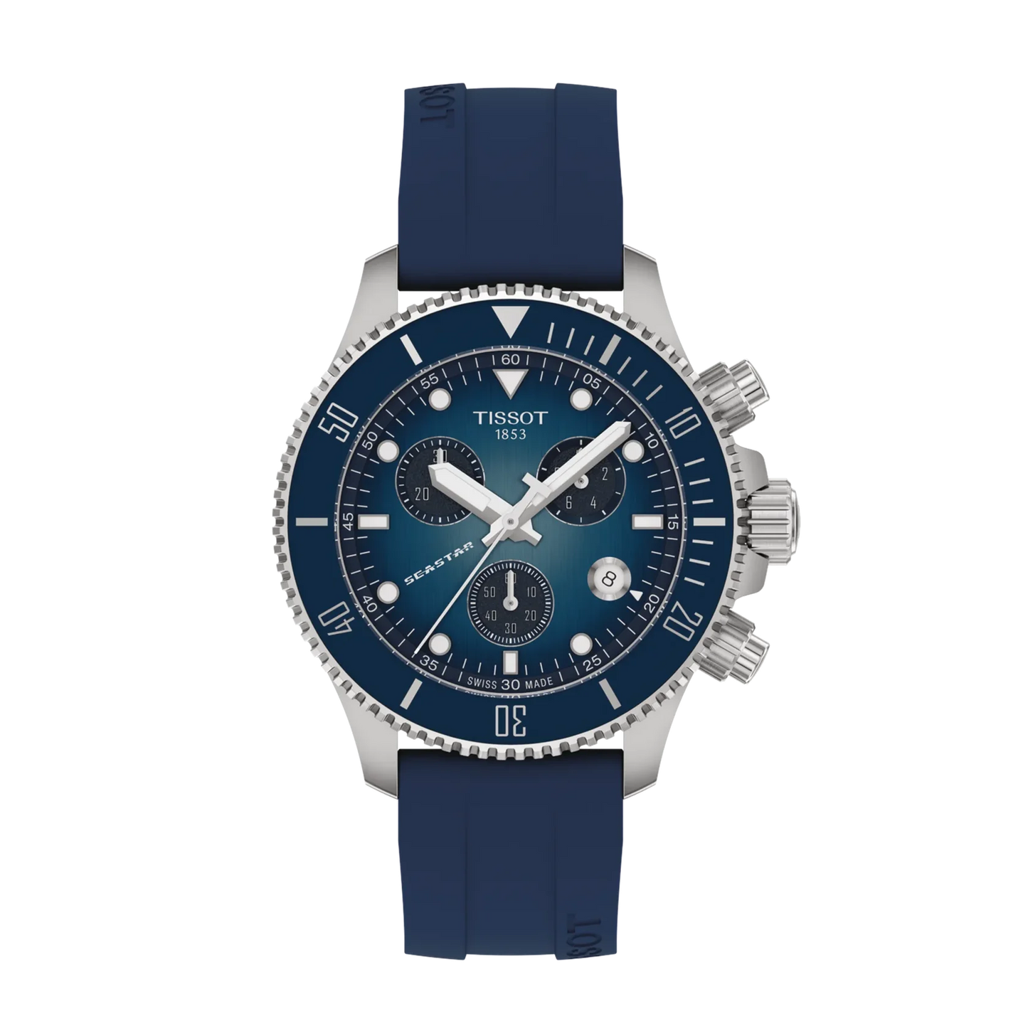 Tissot Seastar 1000 Quartz 38 MM Blue Dial Watch T120.217.17.041.00