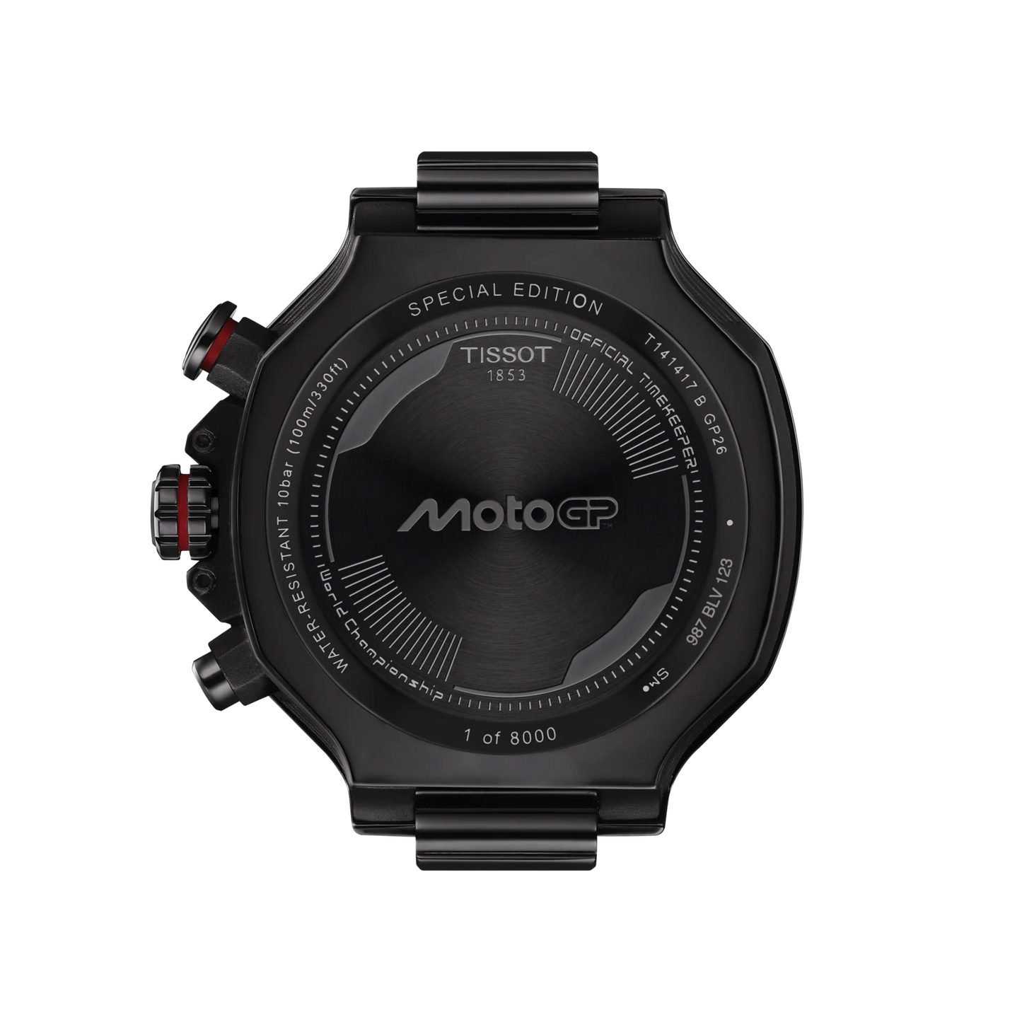 TISSOT T-RACE MOTOGP 2026 45MM LE Quartz Red Dial Watch T141.417.37.422.00