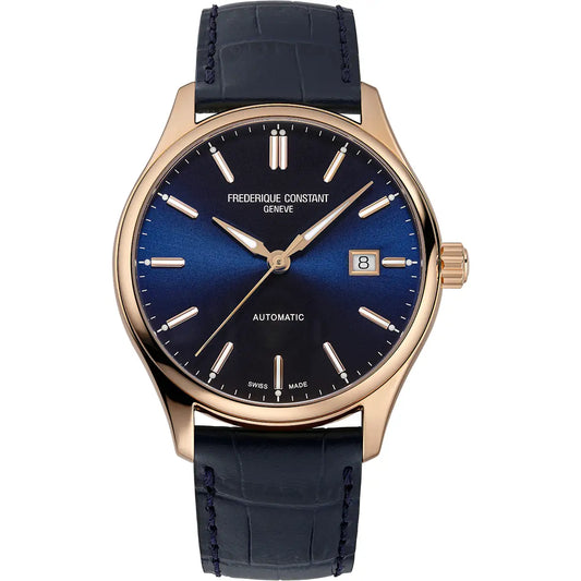 Frederique Constant Classics Index Automatic 40 MM Navy Dial Watch FC-303NN5B4