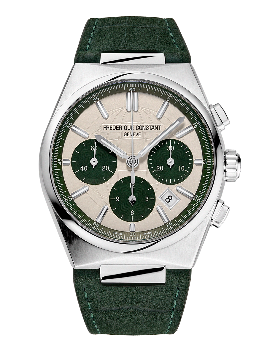 Frederique Highlife Limited Edition Chronograph Automatic 41 MM Watch FC-391SGR4NH6
