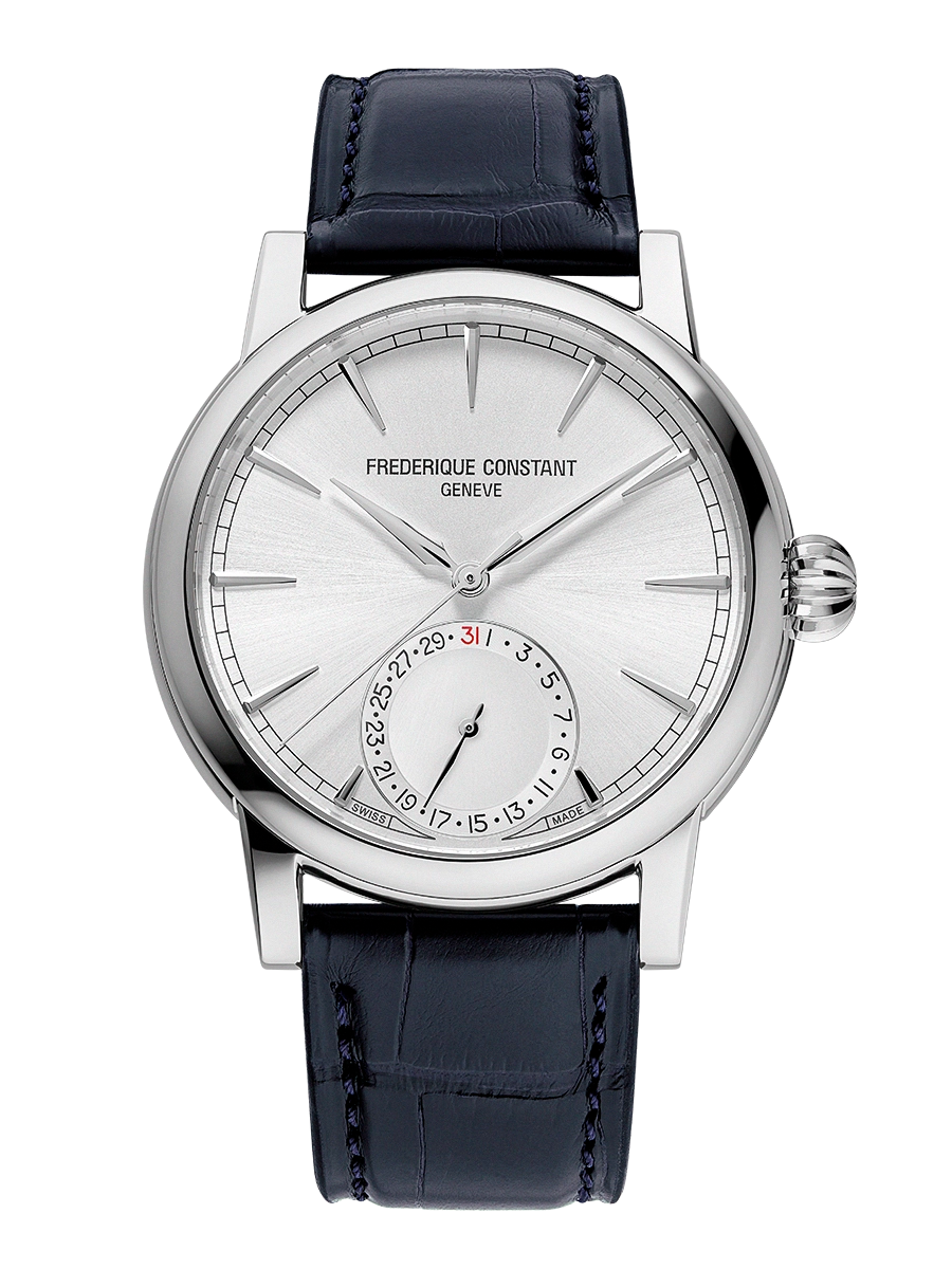 Frederique Classic Date Manufacture Automatic 40 MM SS Silver Dial Watch FC-706S3H6
