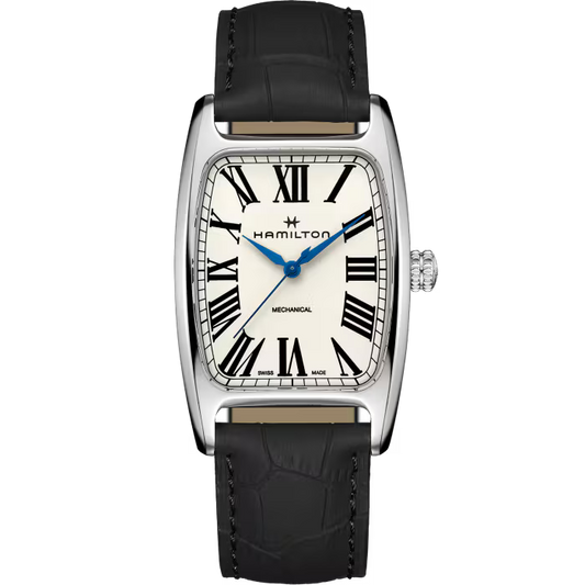 *PRE-ORDER* Hamilton American Classic Boulton Mechanical 34mm x 38mm White Dial Watch H13519711