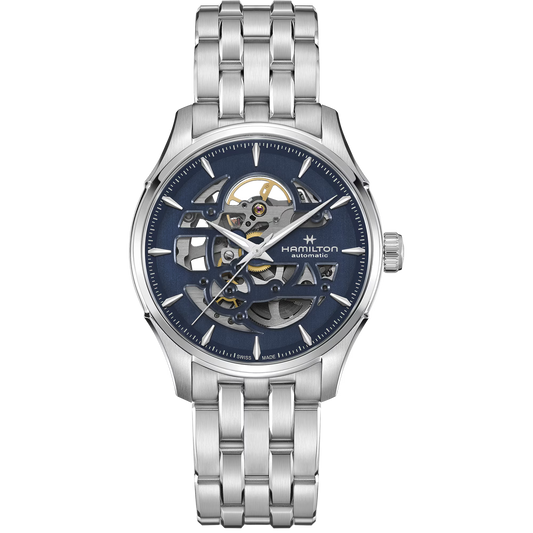 *PRE-ORDER* Hamilton Skeleton Automatic 40 MM Blue Dial Watch H42535141