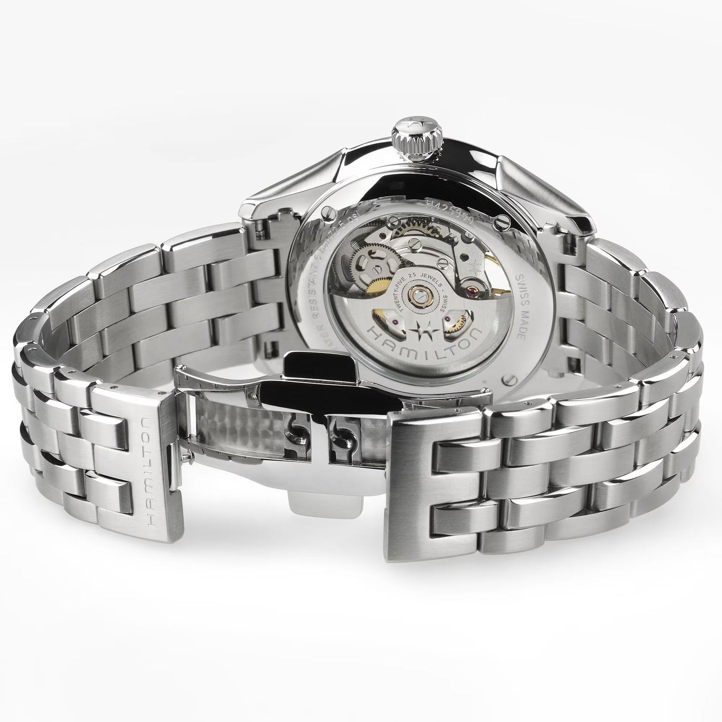 Hamilton Skeleton Automatic 40 MM Green Dial Watch H42535160