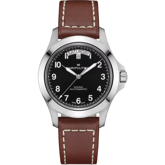 Hamilton Khaki Field King DAY-DATE Automatic 40 MM Black Dial Watch H64475531