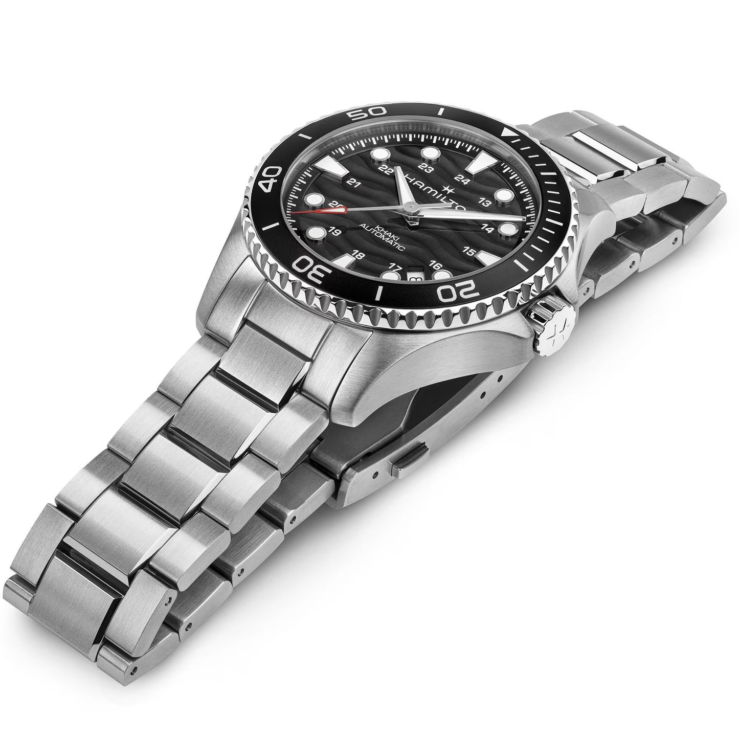 Hamilton Khaki Navy Scuba Automatic 40 MM Black Dial Watch H82415130