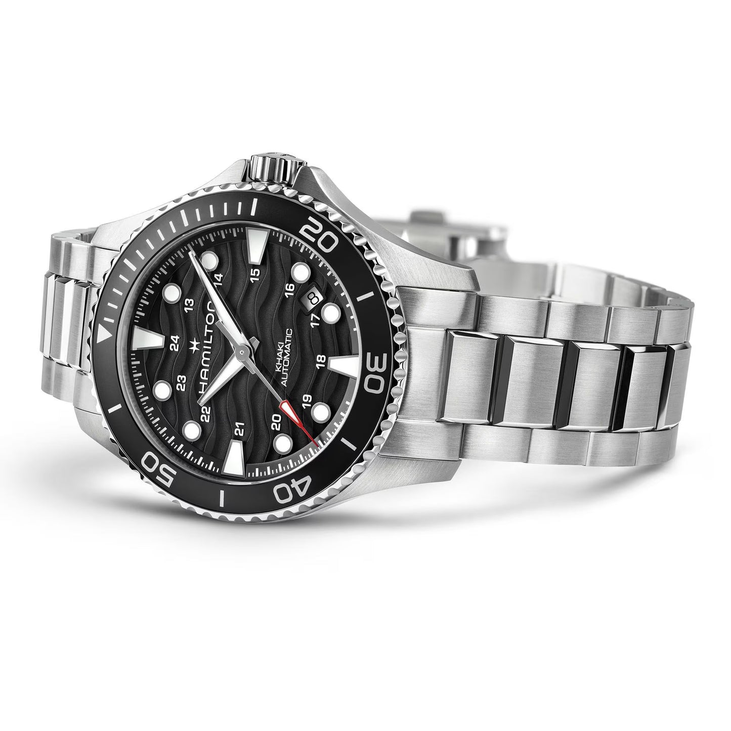 Hamilton Khaki Navy Scuba Automatic 40 MM Black Dial Watch H82415130