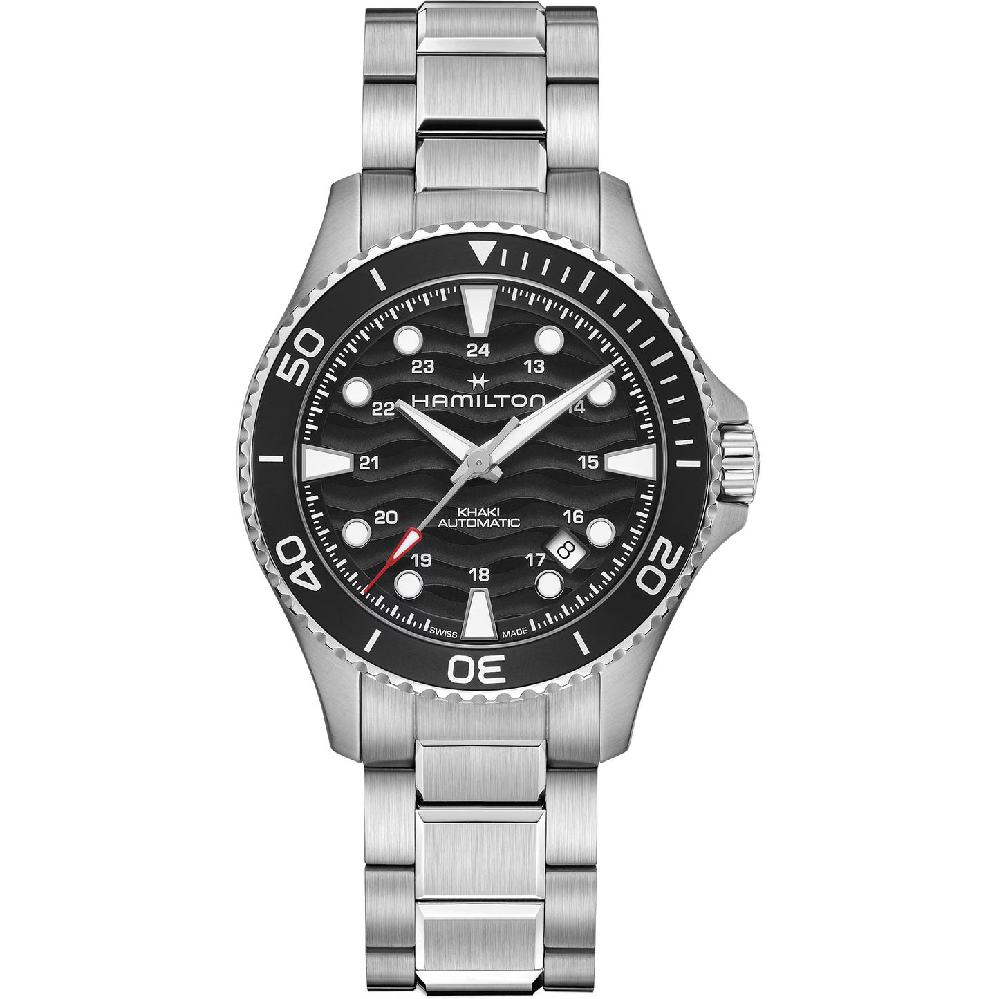 Hamilton Khaki Navy Scuba Automatic 40 MM Black Dial Watch H82415130