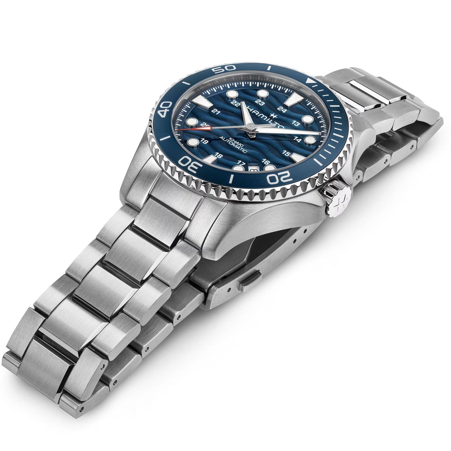 Hamilton Khaki Navy Scuba Automatic 40 MM Blue Dial Watch H82425140