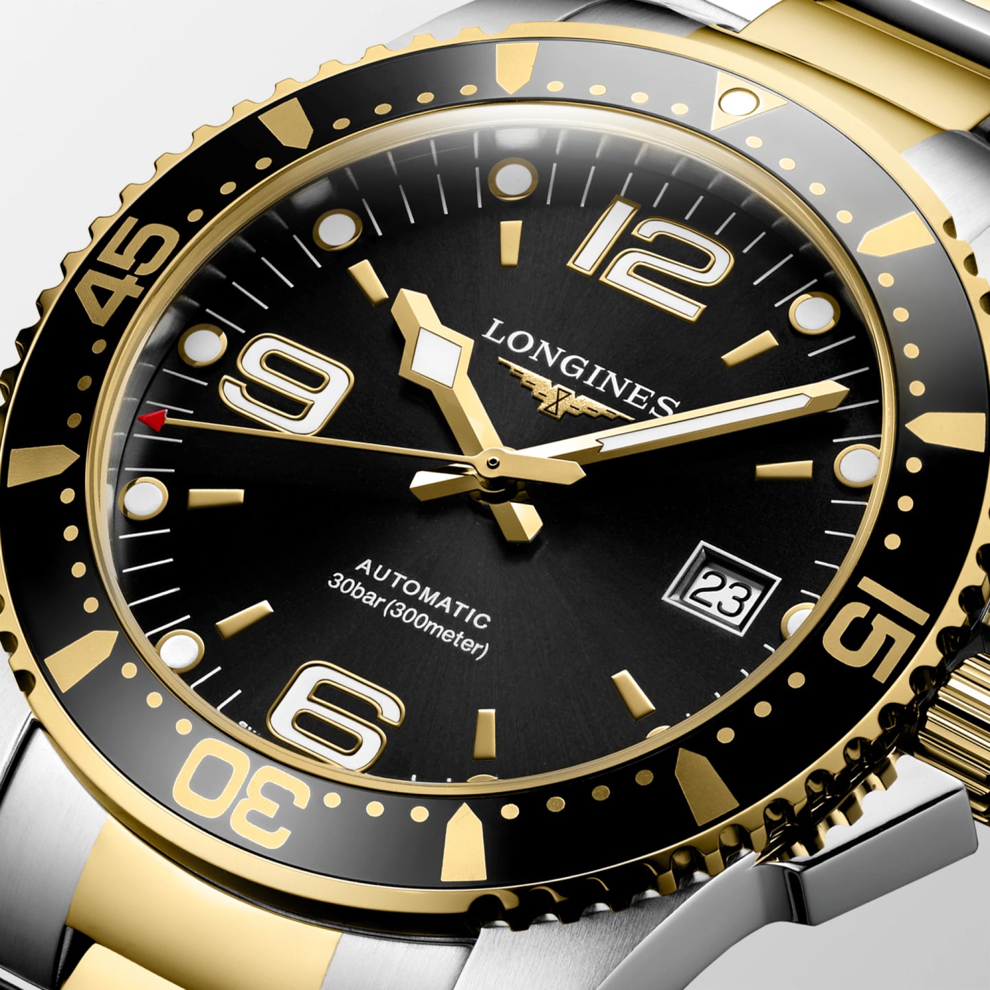 Longines HydroConquest 41 MM Automatic Stainless Steel Black Dial Watch L37423567
