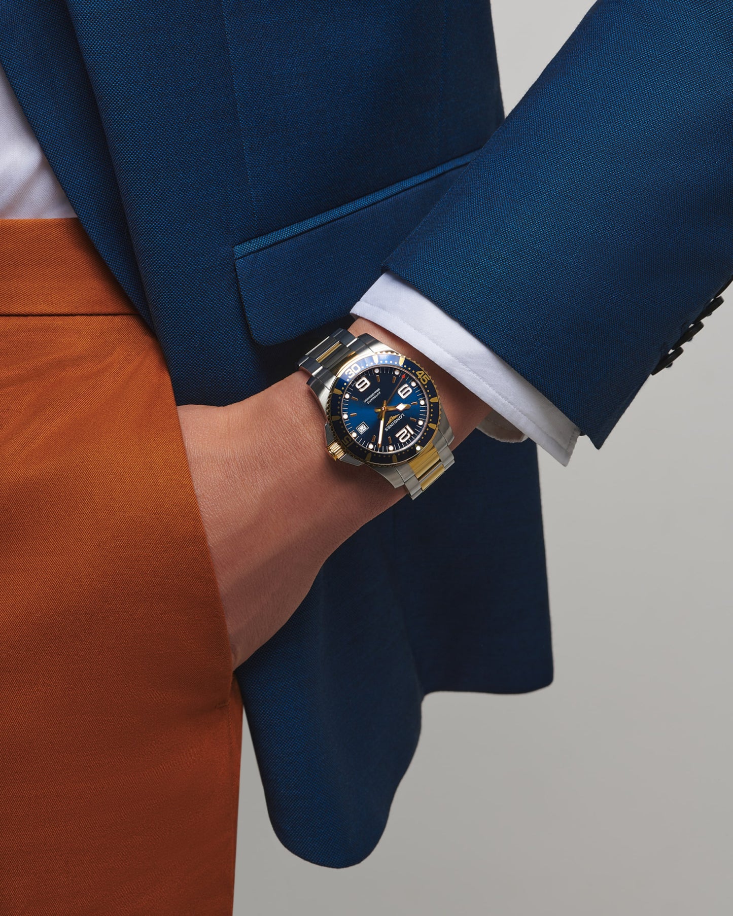 *PRE-ORDER* Longines Hydroconquest 41 MM Automatic SS Blue Dial Watch L37423967