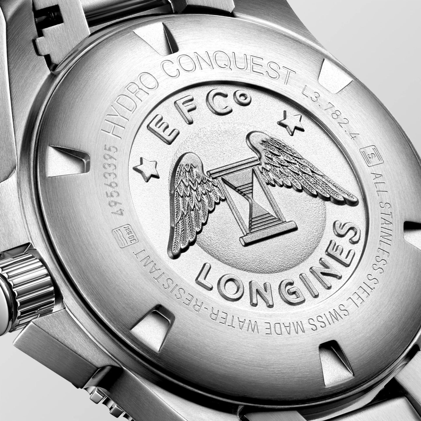 Longines Hydroconquest 43 MM Automatic Stainless Steel Grey Dial Watch L37824766