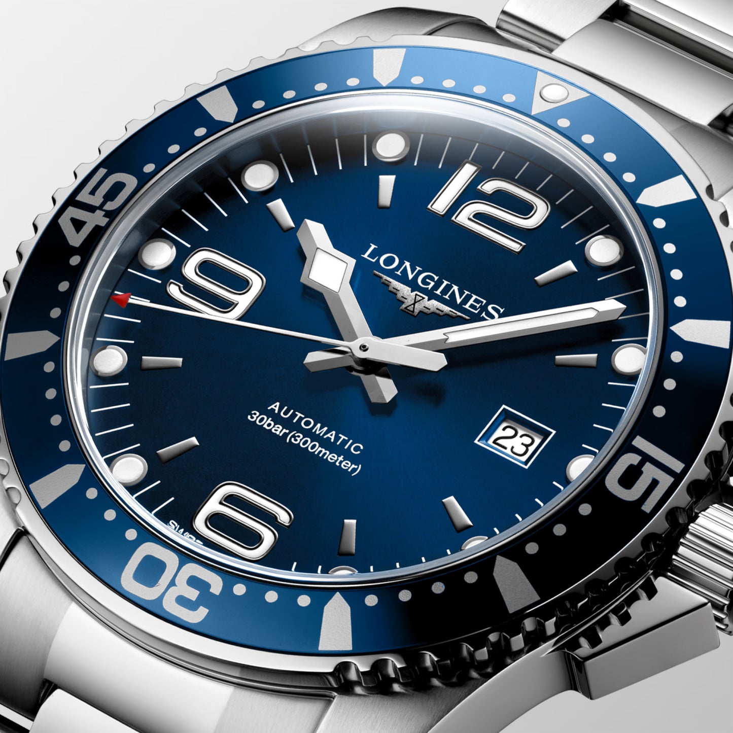 Longines Hydroconquest 44 MM Blue Dial Automatic Full SS Watch L38414966