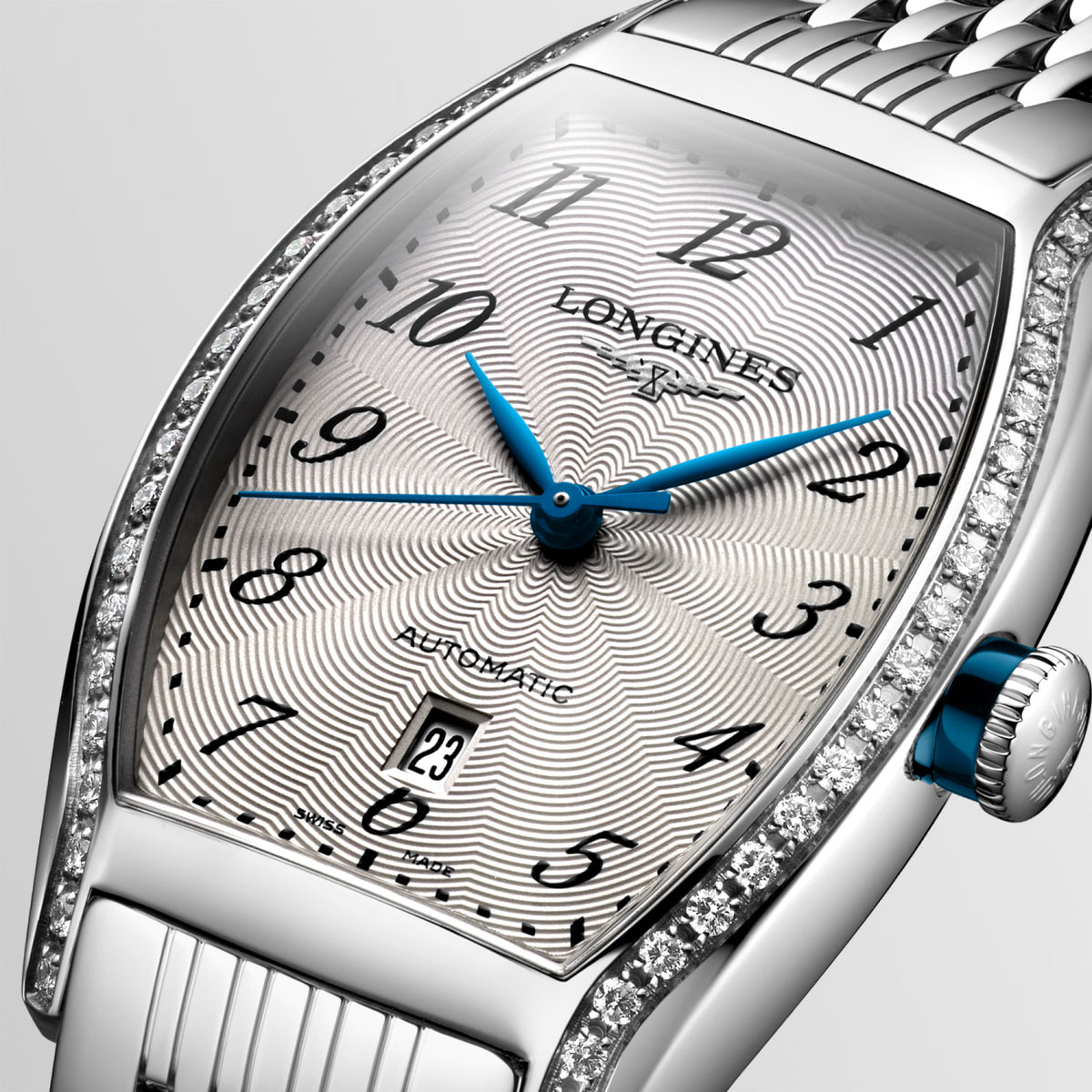 LONGINES EVIDENZA Automatic 26X30.6 MM Stainless steel Silver Dial Watch L21420706