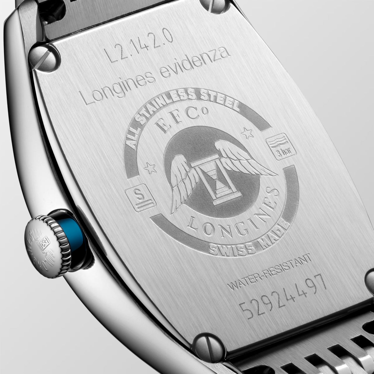 LONGINES EVIDENZA Automatic 26X30.6 MM Stainless steel Silver Dial Watch L21420706
