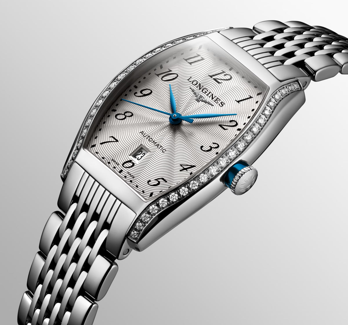LONGINES EVIDENZA Automatic 26X30.6 MM Stainless steel Silver Dial Watch L21420706