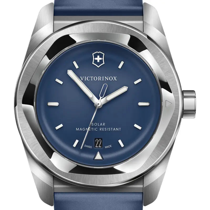 Victorinox Concept One Solar 39 MM Stainless Steel Blue Dial Watch 242053