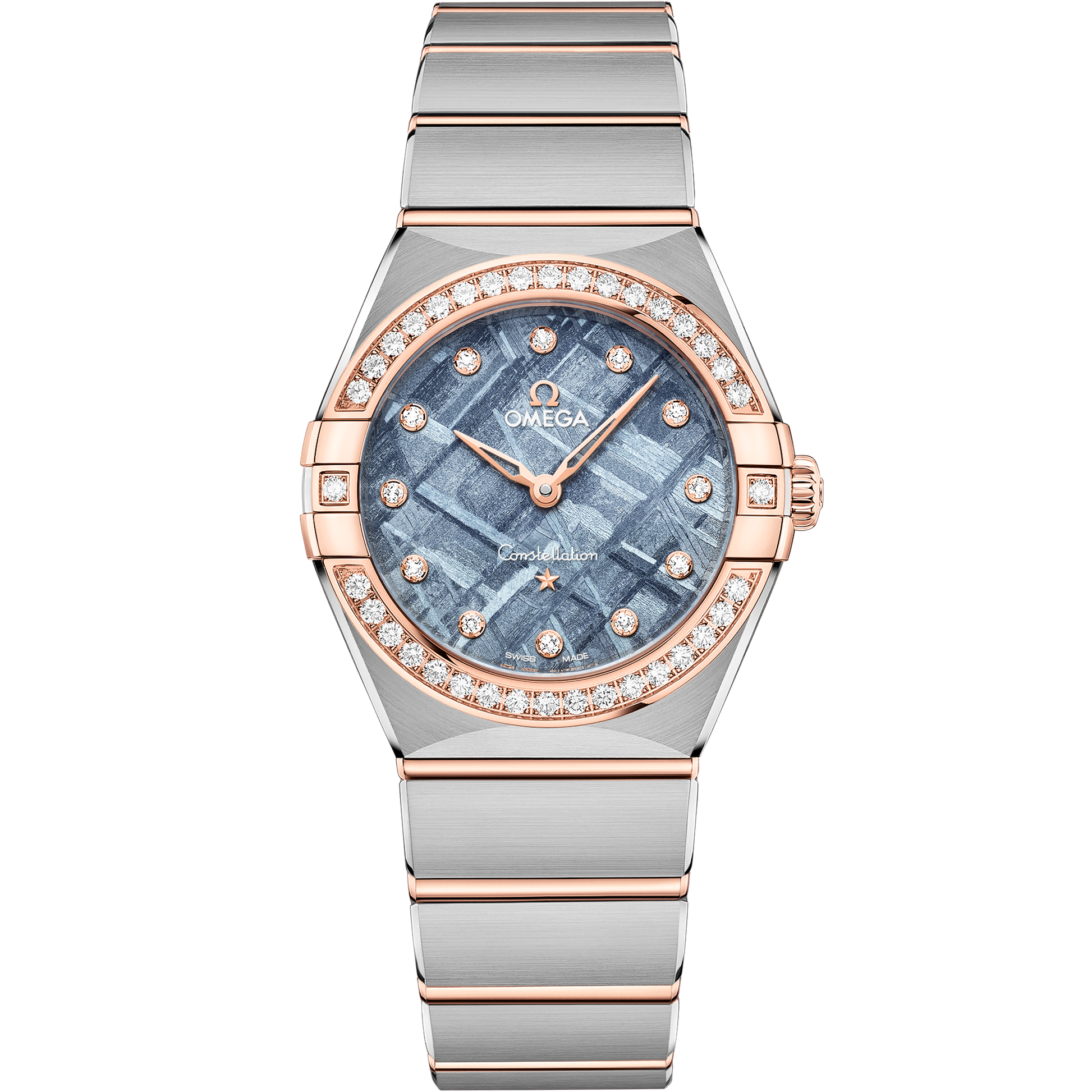 Omega Constellation 28mm Blue Meteorite Dial 131.25.28.60.99.001