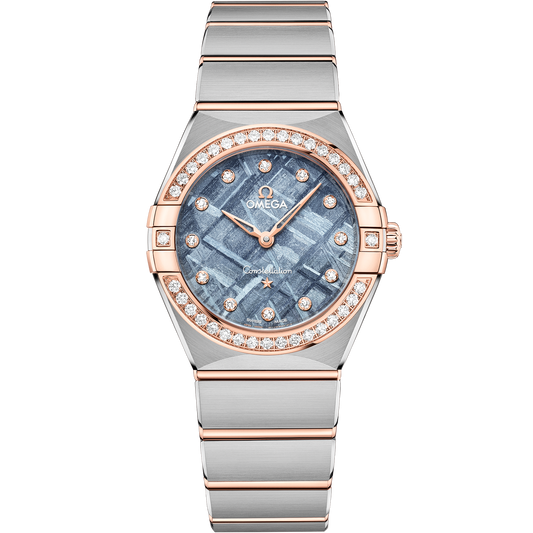 Omega Constellation 28mm Blue Meteorite Dial 131.25.28.60.99.001
