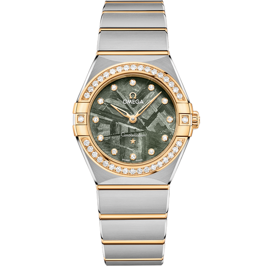 Omega Constellation 28mm Green Meteorite Dial 131.25.28.60.99.002