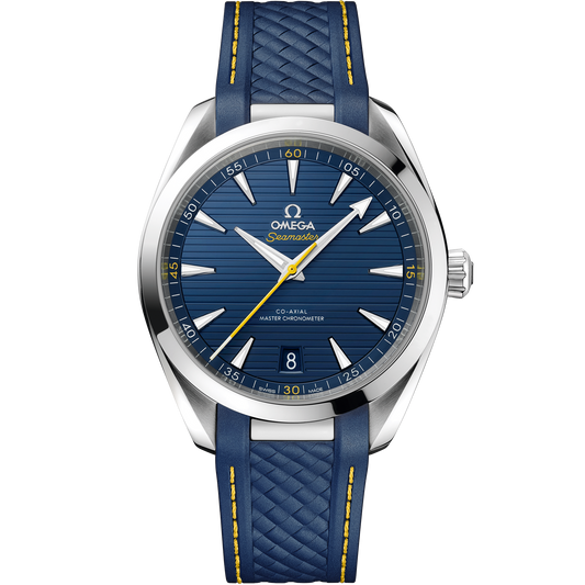Omega Seamaster Aqua Terra 150M 41mm Blue Rubber Blue Dial 220.12.41.21.03.009