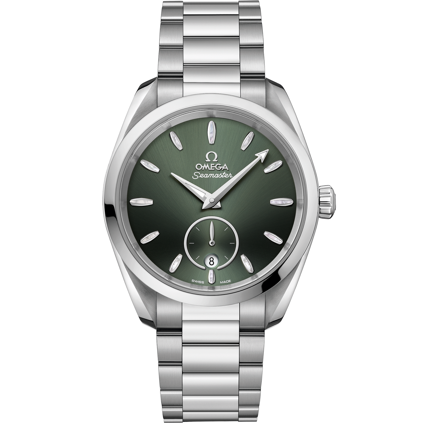 Omega Seamaster Aqua Terra 150M Small Seconds 38mm Green Dial 220.10.38.20.10.001