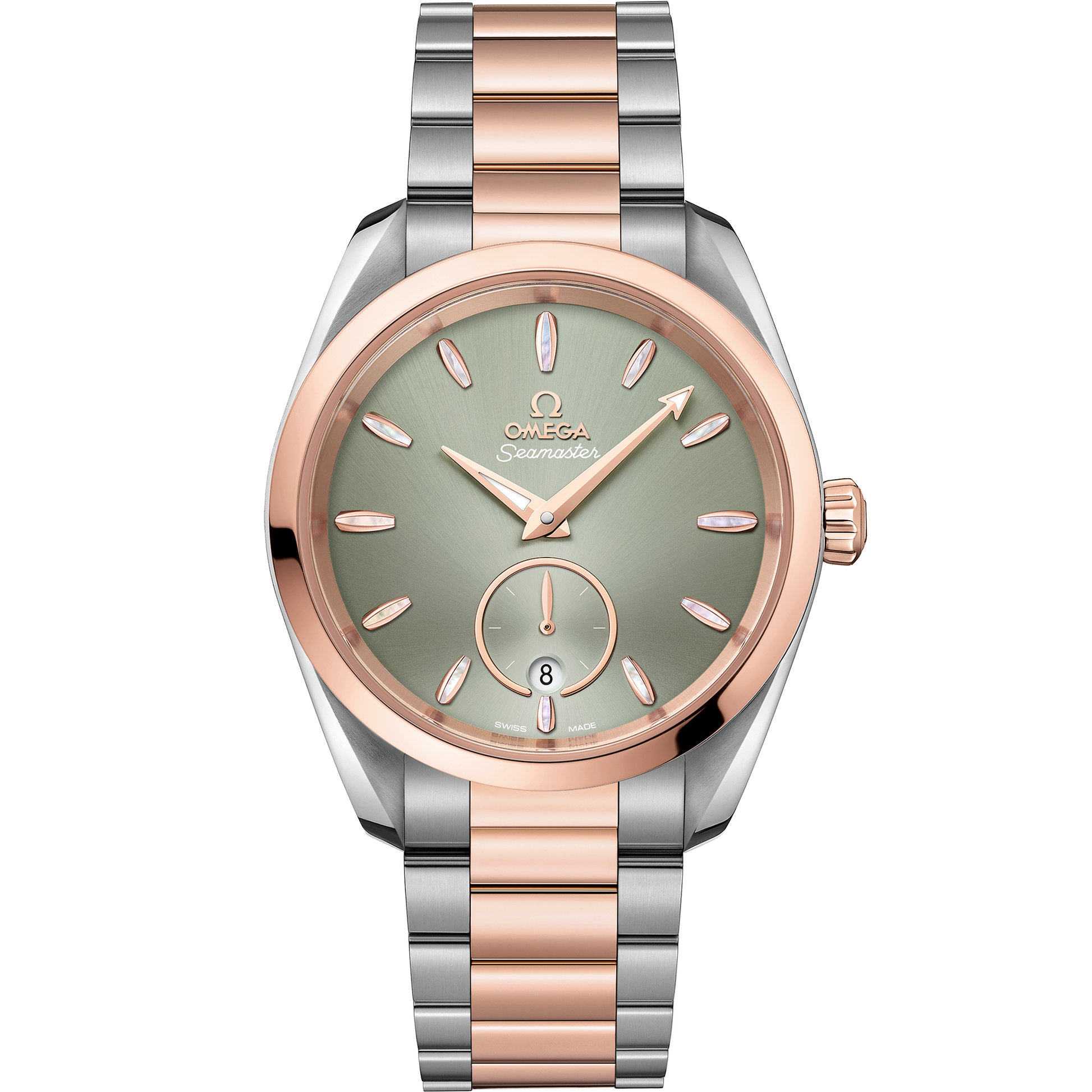 Omega Seamaster Aqua Terra 150M Small Seconds 38mm Green Dial 220.20.38.20.10.001