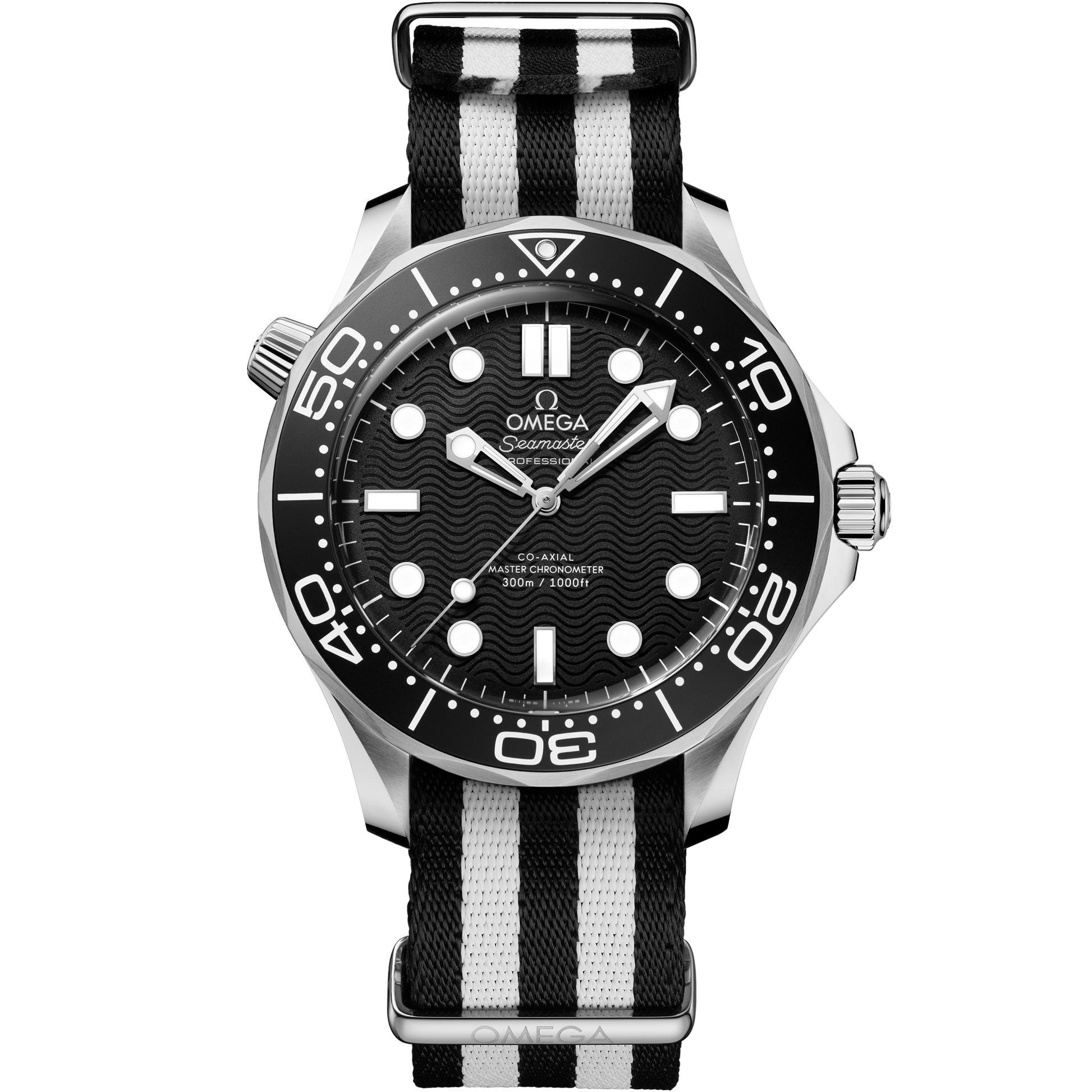 Omega Seamaster Diver 300M 42mm NATO Black Dial 210.32.42.20.01.005