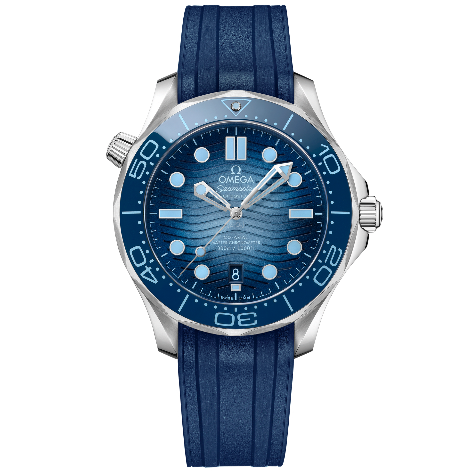 Omega Seamaster Diver 300M 42mm Summer Blue Dial 210.32.42.20.03.002