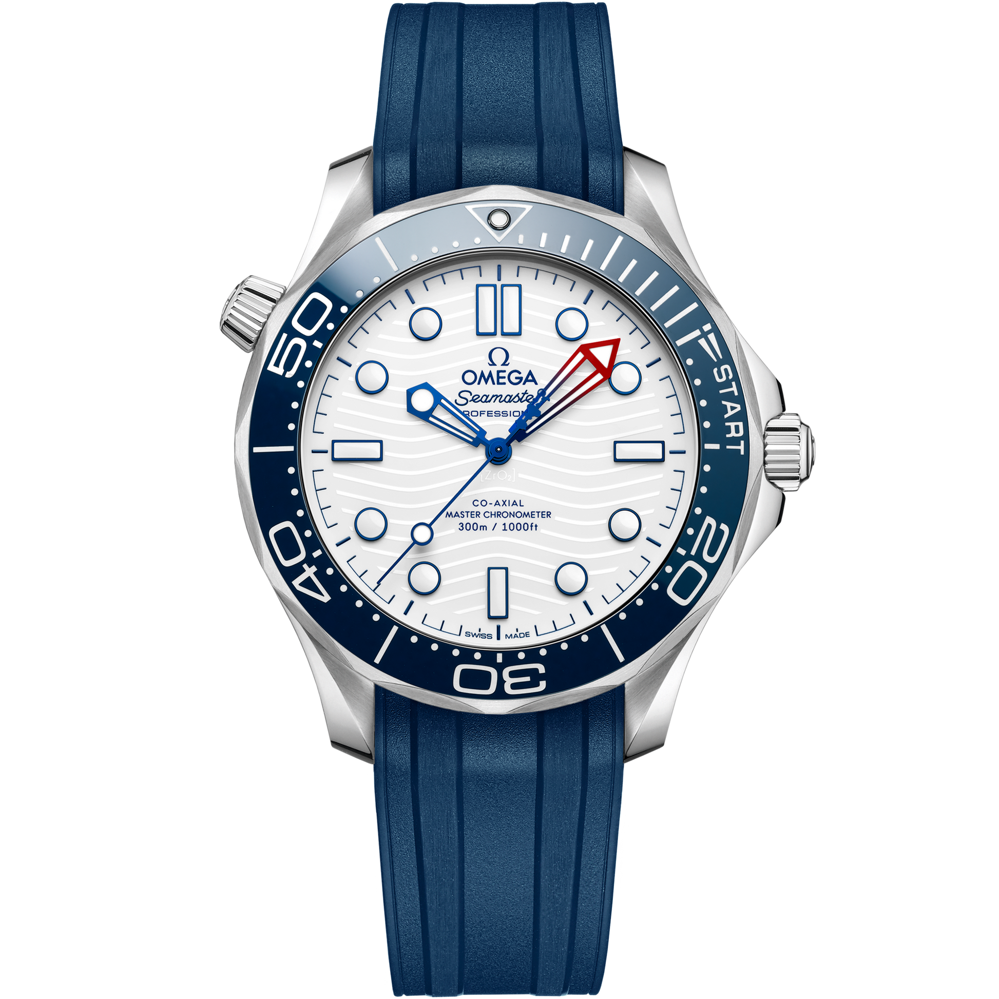 Omega Seamaster Diver 300M America's Cup 42mm White Dial 210.32.42.20.04.002
