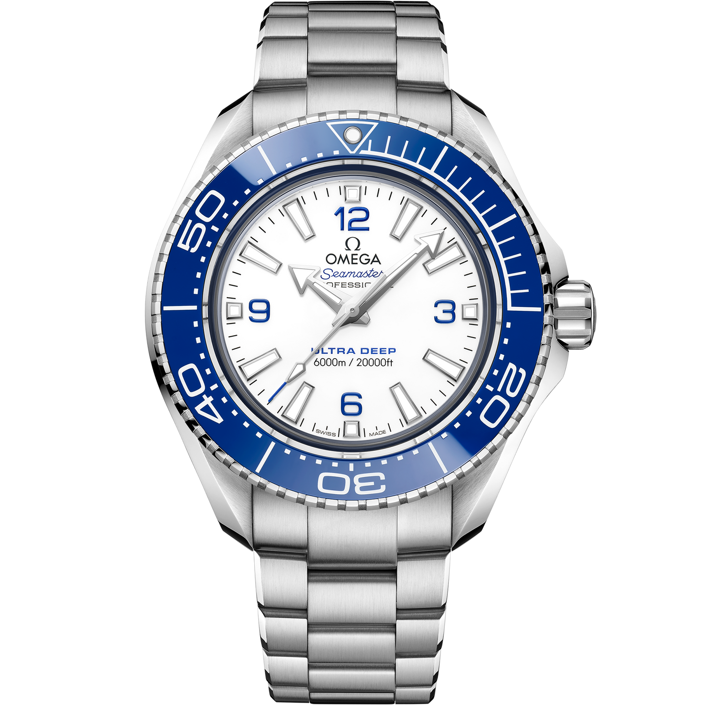 Omega Seamaster Planet Ocean 6000M Ultra Deep 45.5mm White Dial 215.30.46.21.04.001