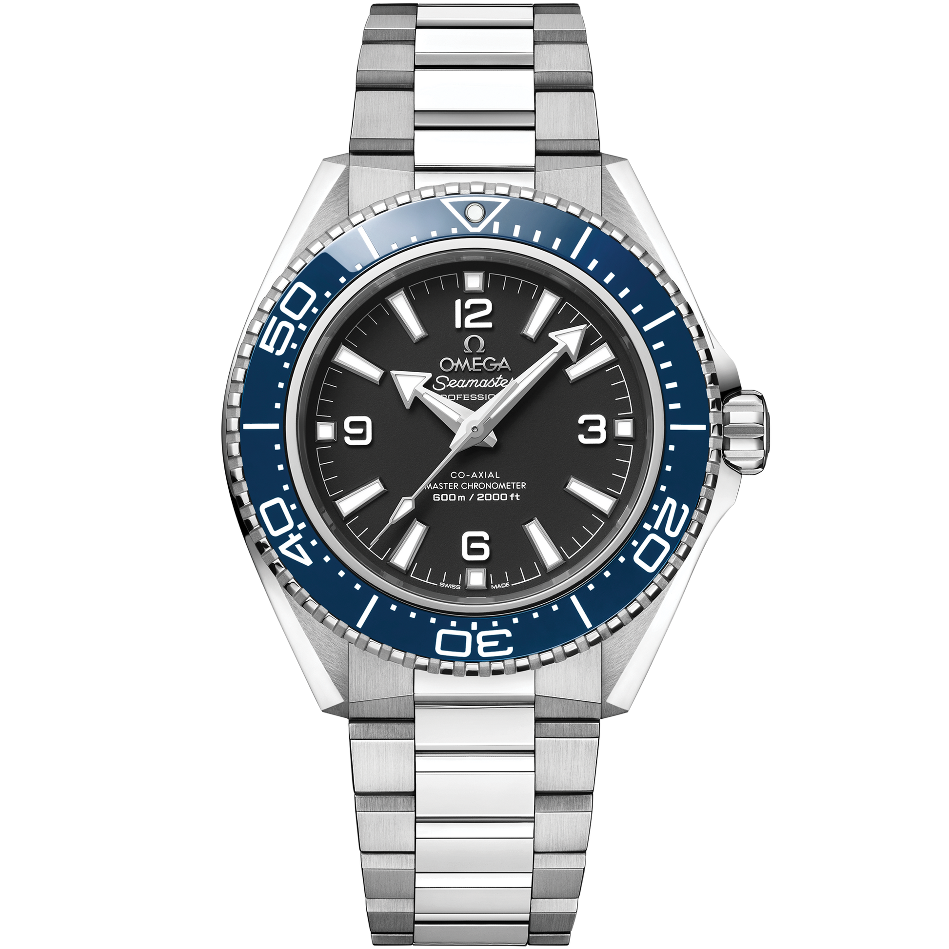 Omega Seamaster Planet Ocean 600M 42mm Blue Bezel Black Dial 217.30.42.21.01.002