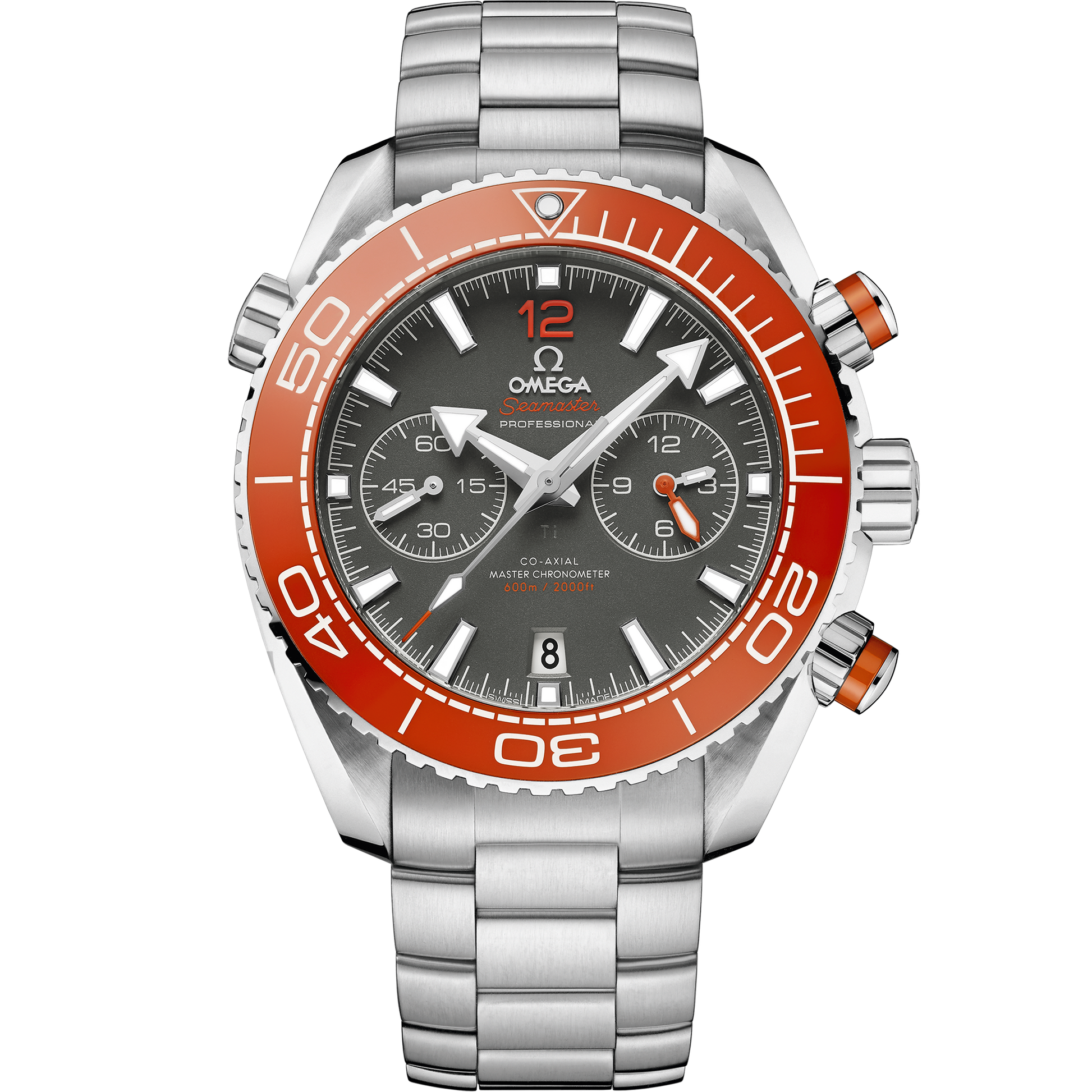 Omega Seamaster Planet Ocean 600M Chronograph 45.5mm Grey Dial 215.30.46.51.99.001