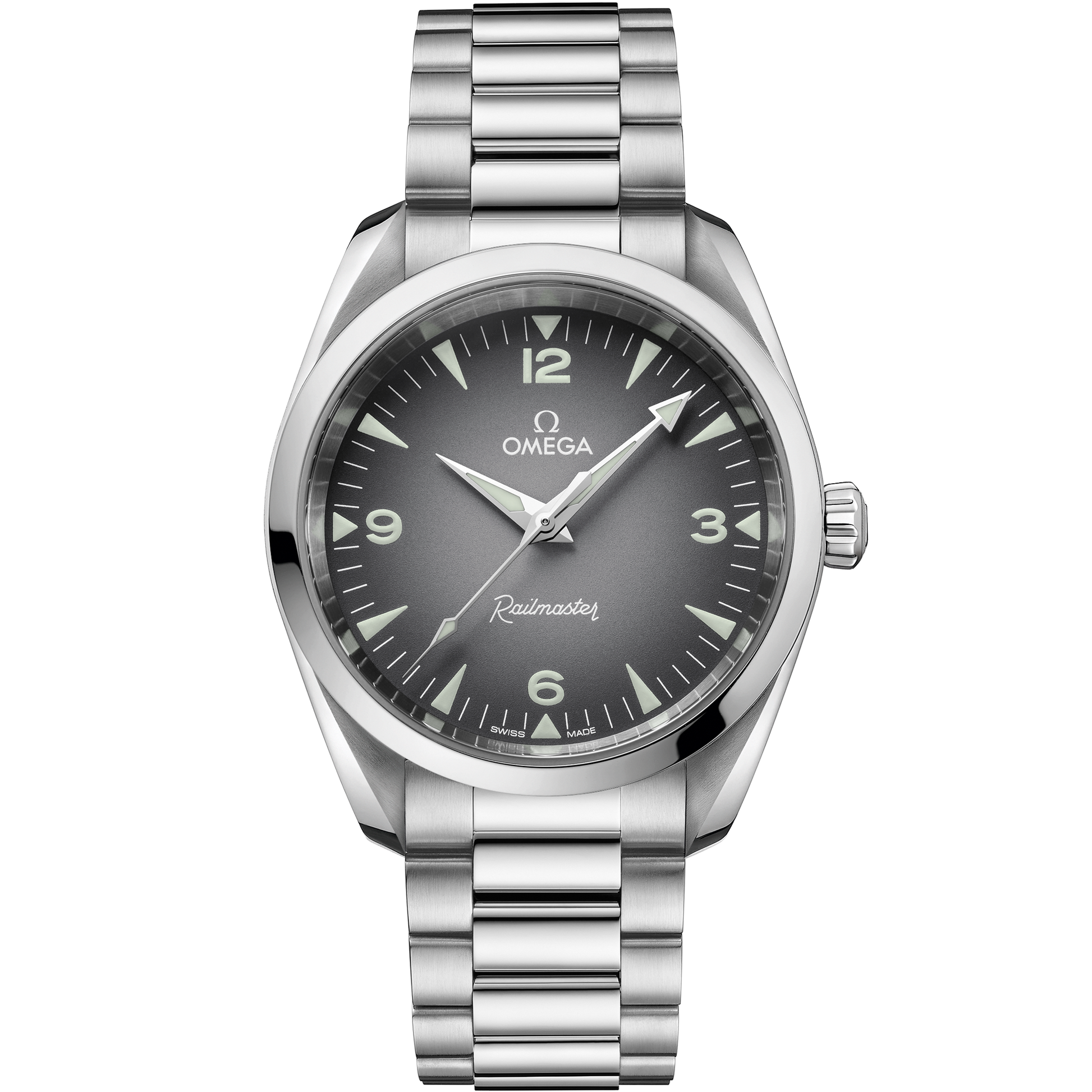 Omega Seamaster Railmaster 38mm Steel 235.10.38.20.06.001