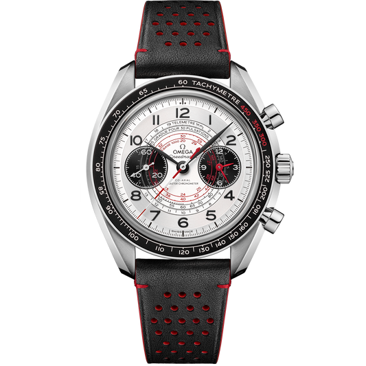 Omega Speedmaster Chronoscope 43 MM Steel Silver Dial Watch 329.32.43.51.02.001
