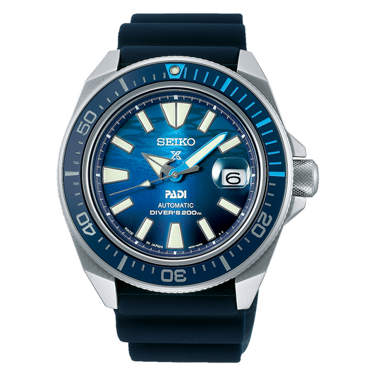 Seiko Prospex Sea King Samurai Pad Diver's Automatic 43.8 MM Watch - SRPJ93J1